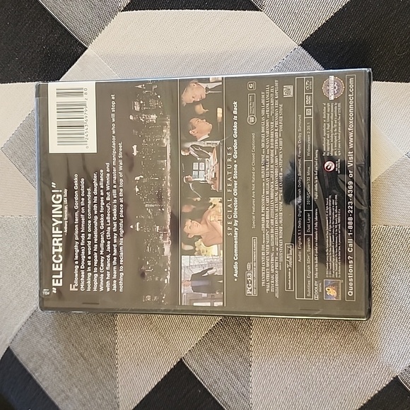 Nwt Wall Street - Money Never Sleeps DVD. Sealed. PG-13. - Picture 5 of 5